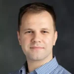 headshot photo of a male graduate student